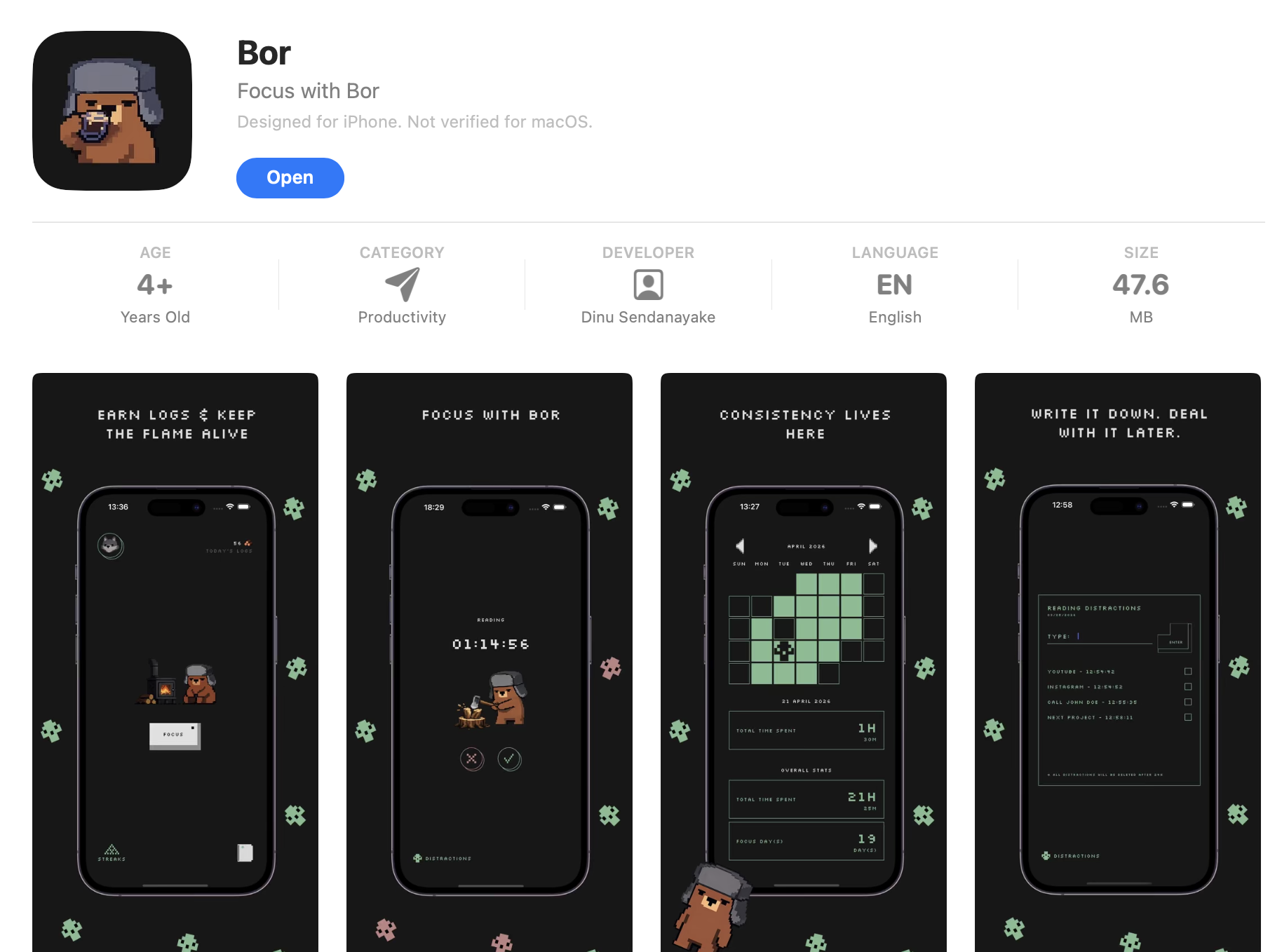 Bor screenshot